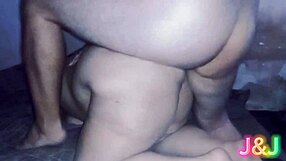 Caught Thick Brazilian Wife Bent Over Bedroom Spreading Wet Vagina for Hubby