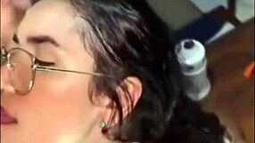 meu corno adora ver minha buceta latina de big ass engolindo monster cock do velho