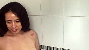 hey stepsis, wanna lick shower for stepdad's hot vid??