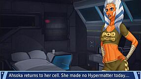 GROPE BOUNCING BOOBS IN ORANGE TRAINER DANCE