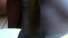 imagine sucking that massive black shemale cock up close and personal