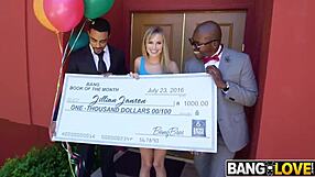 jillian janson takes on two black cocks from jay and chocolate god