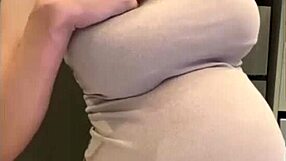 Stepmom's Elastic Ass Bounces While Big Milky Tits Get Licked and Massaged!