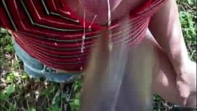 nasty slut devours bbc outdoors 😈 who's next??
