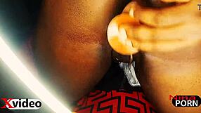 Chubby Teen Bent Over for Neighbor Husband's Hard Doggystyle Pounding