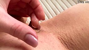 Dripping Wet Pussy Panties Orgasm Twitches Legs