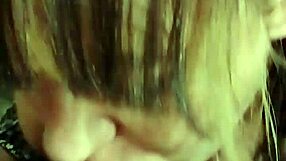 Watch me deepthroat gag on cock with big natural tits wife