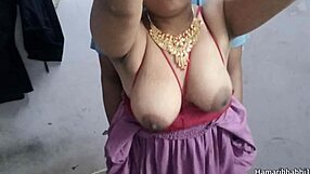 Aunt in Sexy Gown Craves Hard Indian Family Fuck