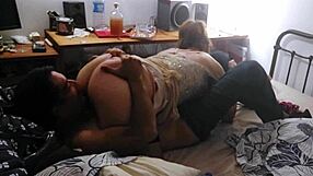 White Slut Clothed Satin Dress Heels Doggy Rimjob Compilation