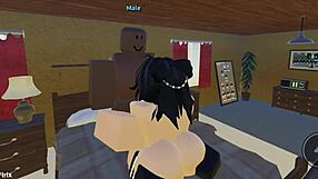 roblox girl can't get enough of bbc and her master