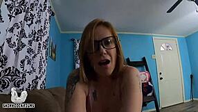 hey, teacher jane cane seduces student on shiny cock