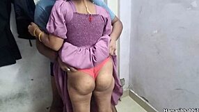 Aunt in Sexy Gown Craves Hard Indian Family Fuck