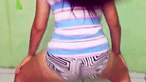 dancing funk with hot brazilian teen amateurs shaking it