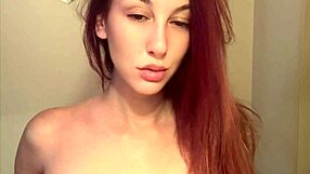 god italian milf artemisia love with huge tits smokes cig while showing perfect body