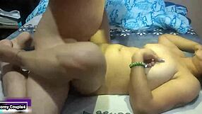 Hey neighbor nails me harder than hubby ever could