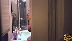oh man, kira queen shower masturbation caught...