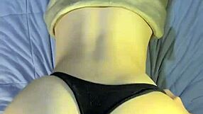 Dorm Room Doggystyle with Skinny Big-Ass Blackbelt Girlfriend Spanked Hard!