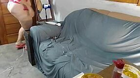 loirinha's thong wedgie makes brazilian cock throb hard instantly ready to fuck