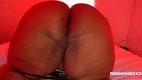 Monster booty bbw Dallas Playhouse oiled big tits rides bbc