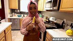American dude pounds shaved ebony muslim pussy pov hardcore