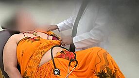 as the doctor i couldn't resist checking her tempting curves in hospital