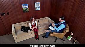 hot tiny teen nikki nicole roleplays crush lets juan largo fuck to orgasm in therapy