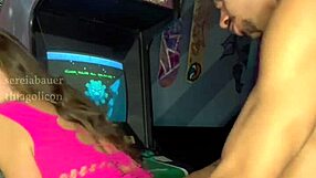 called my neighbor for video games and we got cozy