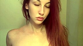 god italian milf artemisia love with huge tits smokes cig while showing perfect body