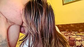 wanna learn rimjob? cute sub licks balls deepthroats rough