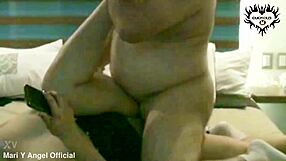 Bang friend in hotel, cuckold home alone!