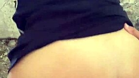 18yo Flashes Tits Then Takes Rough Public Blowjob Doggy Cowgirl