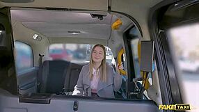 Fake Taxi Passenger Skips Panties for Wild Outdoor Ride