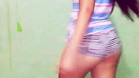 dancing funk with hot brazilian teen amateurs shaking it