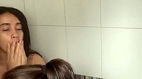 hey stepsis, wanna lick shower for stepdad's hot vid??