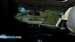 Hitchhiker Pussy Too Good Stepdad Joins Fuck Share