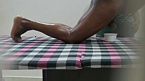 did the masseuse catch her masturbating on hidden spa cam?