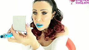 i watch nicole du papillon apply her lipstick so dirty