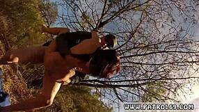 check out this wild blowjob handjob finish on amateur hairy redhead cop!
