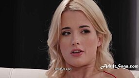 Stepmom Adira Allure calls in BBC to test if gen z teen Nicole Nichols likes cock or pussy