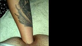 enema tease builds to extreme fisting depths