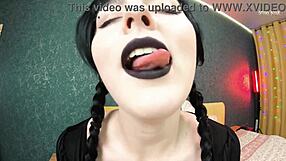 Wednesday Addams Tricks You Into Creampie Her Tight Pussy