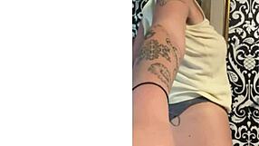dating this sexy tattooed milf mistress ends with my strapon deep up your ass