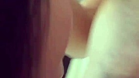 Extra sloppy blowjob from curvy asian with big tits deepthroating huge interracial cock!