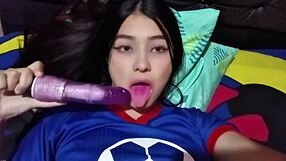 pussy throbs for huge cock at last