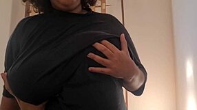 Stepmom's Massive Tits Tempt Babysitter's Room Visit Turns Into Wild Cowgirl Ride!