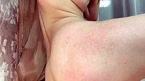 gorgeous girlfriend sucks big cock then fists her own ass close up