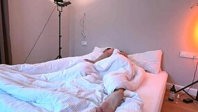 wake up to your girlfriend's morning blowjob before doggystyle fuck!