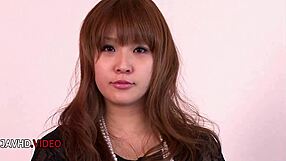 Rinka Aiuchi Craves JAV Threesome Blowjob Hardcore Action