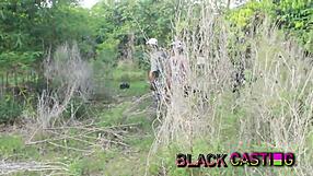 You won't believe this outdoor fuck drama with local Africans caught in the bush