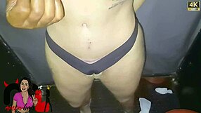 hey, check out the hottest handjob action right through this gloryhole spot